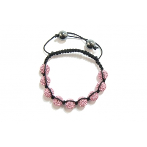 Full Pink Shamballa Bracelet Full Pink Shamballa Bracelet